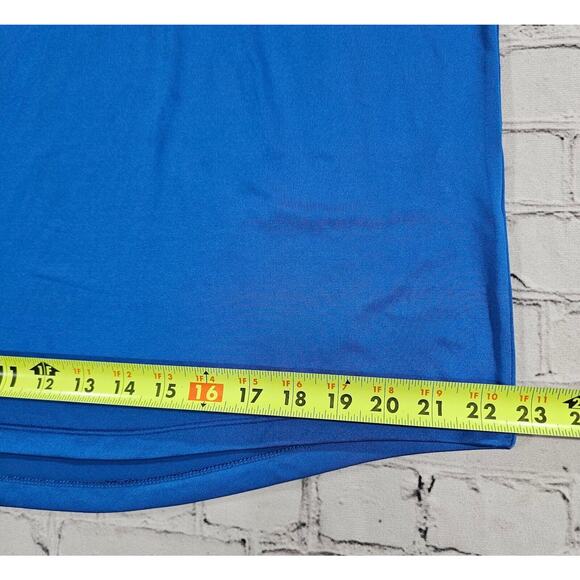 Baleaf Athletic Short Sleeve Shirt Running Hiking Blue Quick Dry MENS SIZE LT - Picture 3 of 9